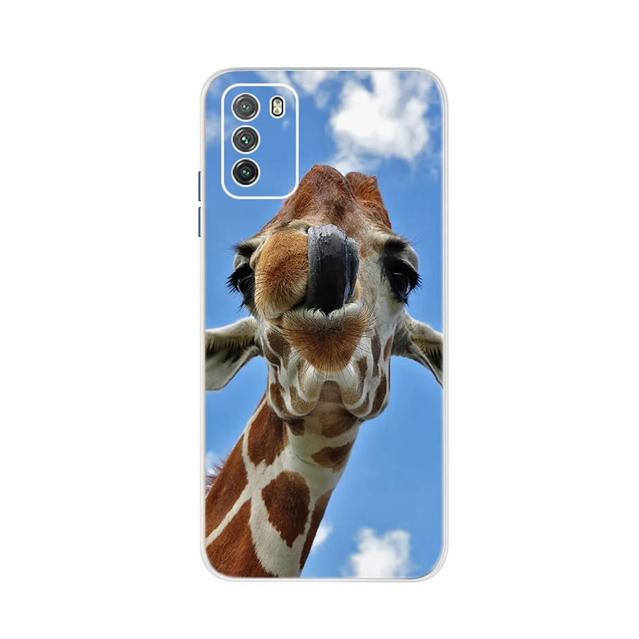 xiaomi leather case cosmos blue For Xiaomi Poco M3 Case Cute Painted Cover Case For Xiaomi Poco M3 Soft TPU Fundas 6.53'' Full Cover Coque PocoM3 Bumper Housing xiaomi leather case hard