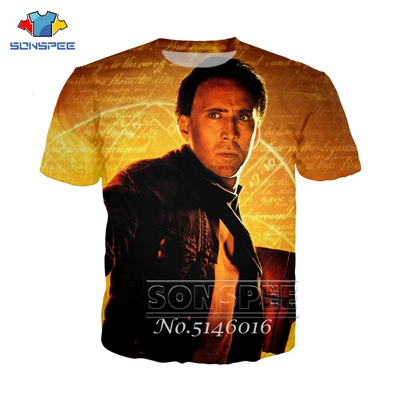 SONSPEE Nicolas Cage, забавная футболка с 3d принтом, унисекс, повседневная, короткий рукав, летняя Мужская модная повседневная одежда, футболки, топы, одежда t118 - Цвет: 11