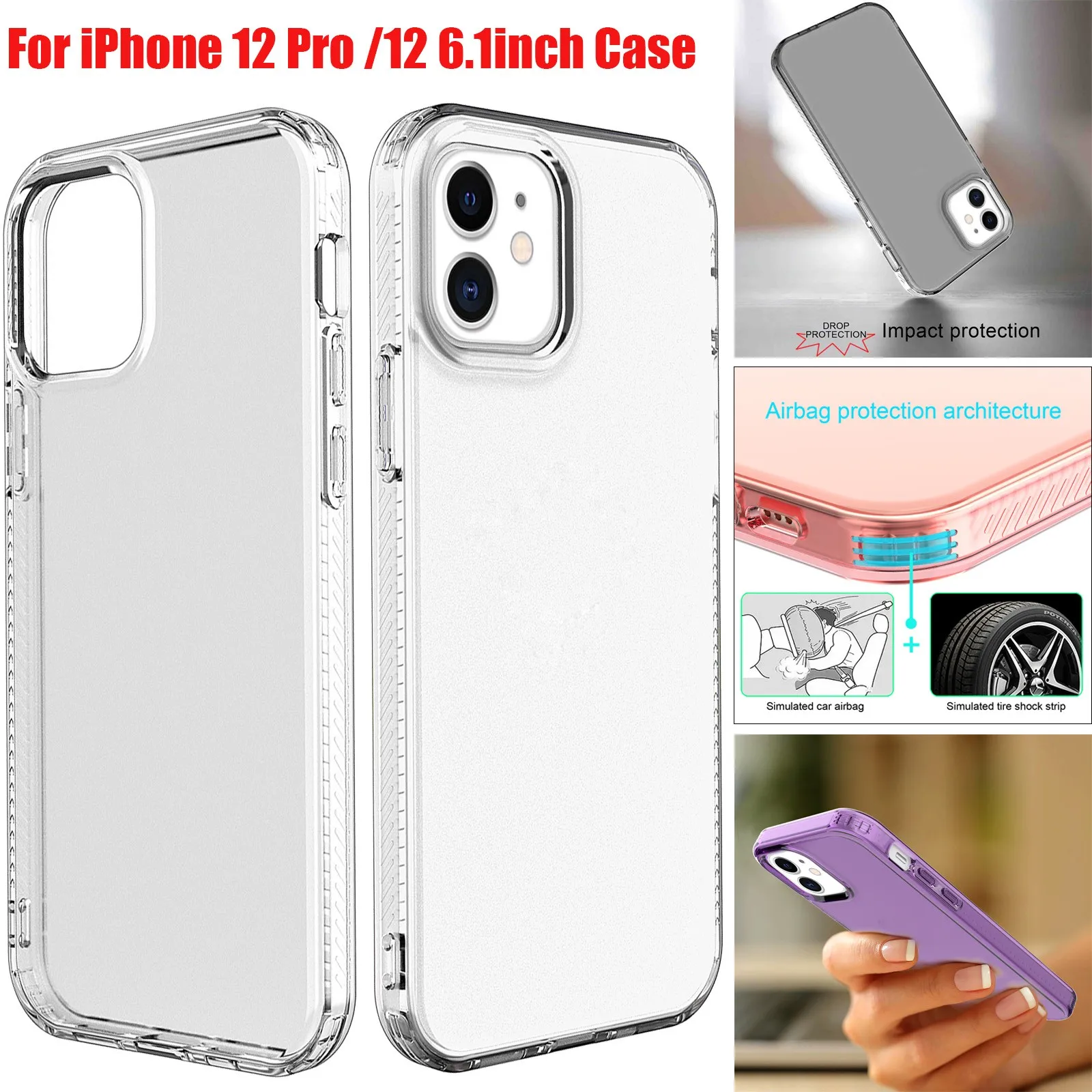 Ультратонкий прозрачный силиконовый чехол Copy S противоударный для iPhone 12 mini 5 4