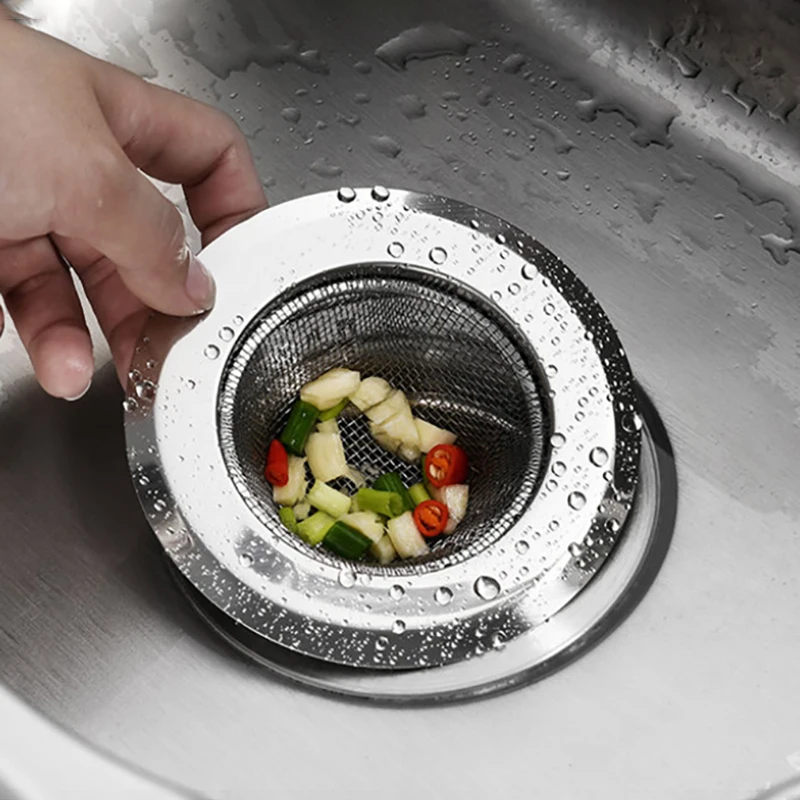 

Скрытая Рабочая корзина из нержавеющей стали, сетка для очистки овощей, кухонных стоков, ванной комнаты, кухни, улучшения дома YQ