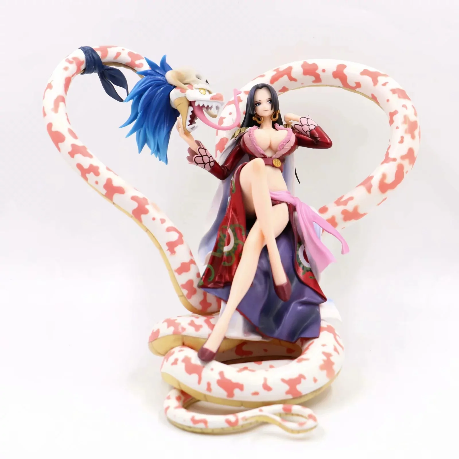 

One Piece GK POP Snake Princess Boa Hancock Anime Action Figure Model 21cm PVC Statue Collection Toy Desktop Decoration Figma