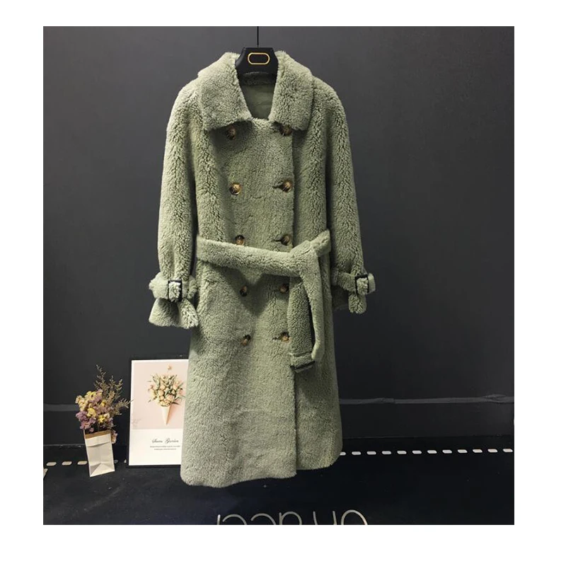 Шуба женская теплая большого размера из искусственного меха | Женская одежда