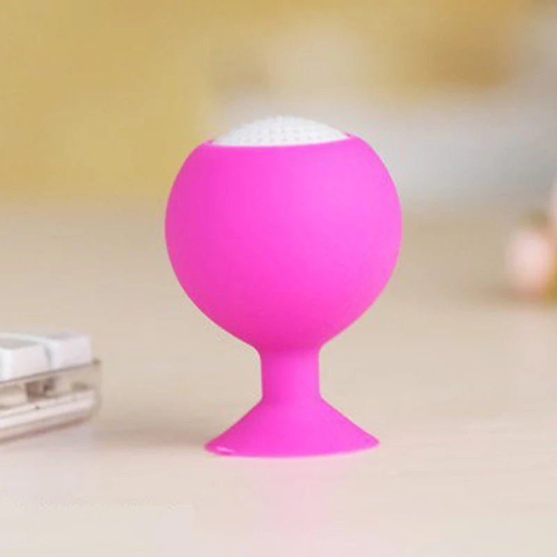 Силиконовые мини динамики на присоске подарок для телефона автомобиля QP2|Крючки