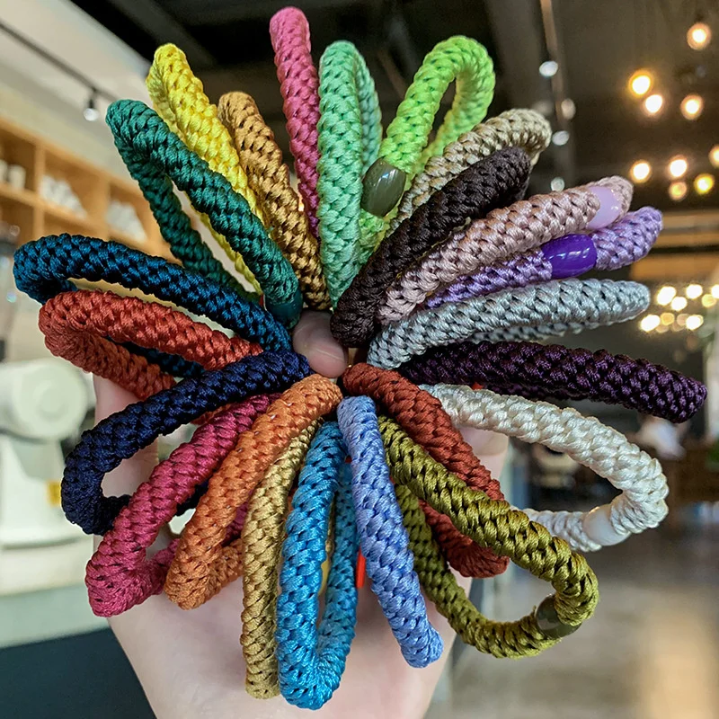 Ful Basic Elastic Hair Bands Ponytail Holder Children Scrunchie Rubber Band Kids Hair Accessories