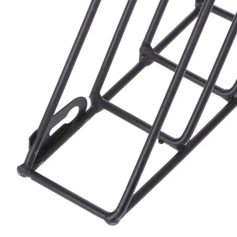 

Nordic Geometric Iron Magazine Storage Rack Wall Basket Home Organizer Decor New