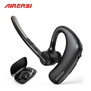 newest k20 wireless earphones bluetooth 5 0 headset business handsfree noise reduction headsets with hd mic for all smart phones free global shipping