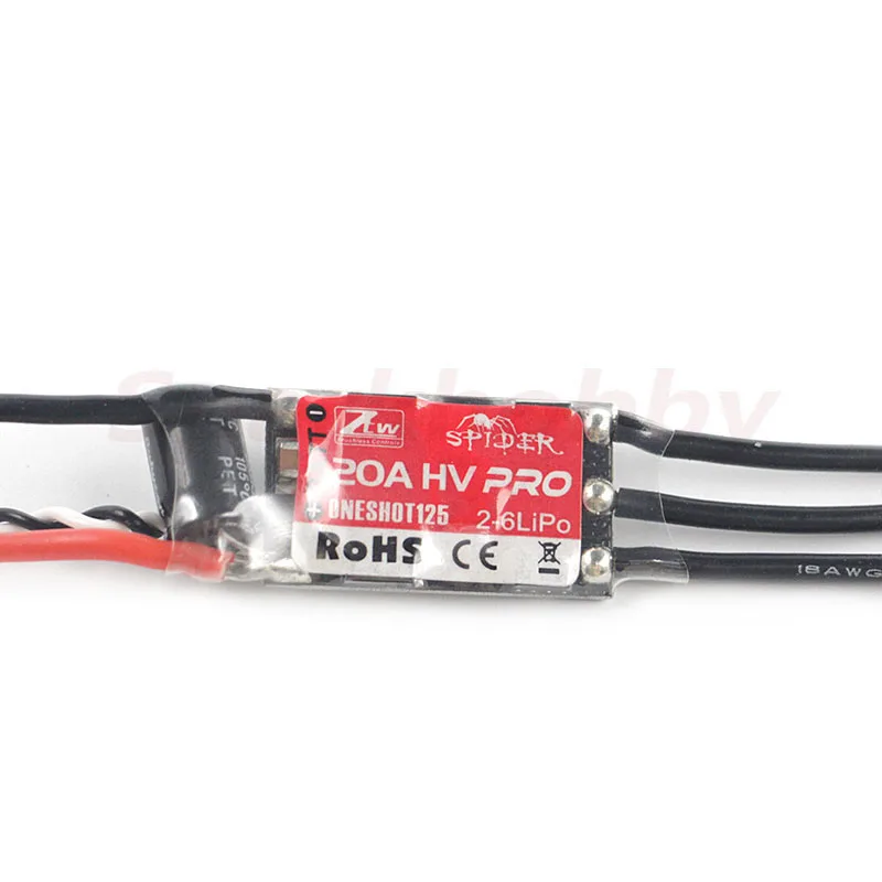 4 шт ztw паук 20a 30a hv pro 2 6s lipo oneshot125 esc скорость ко