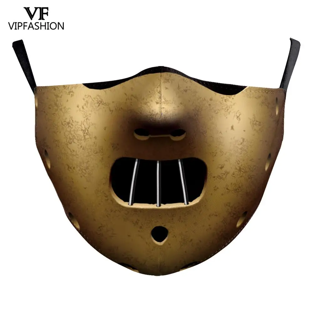 VIP модная многоразовая Регулируемый Маска для лица взрослых 3D с рисованным аниме