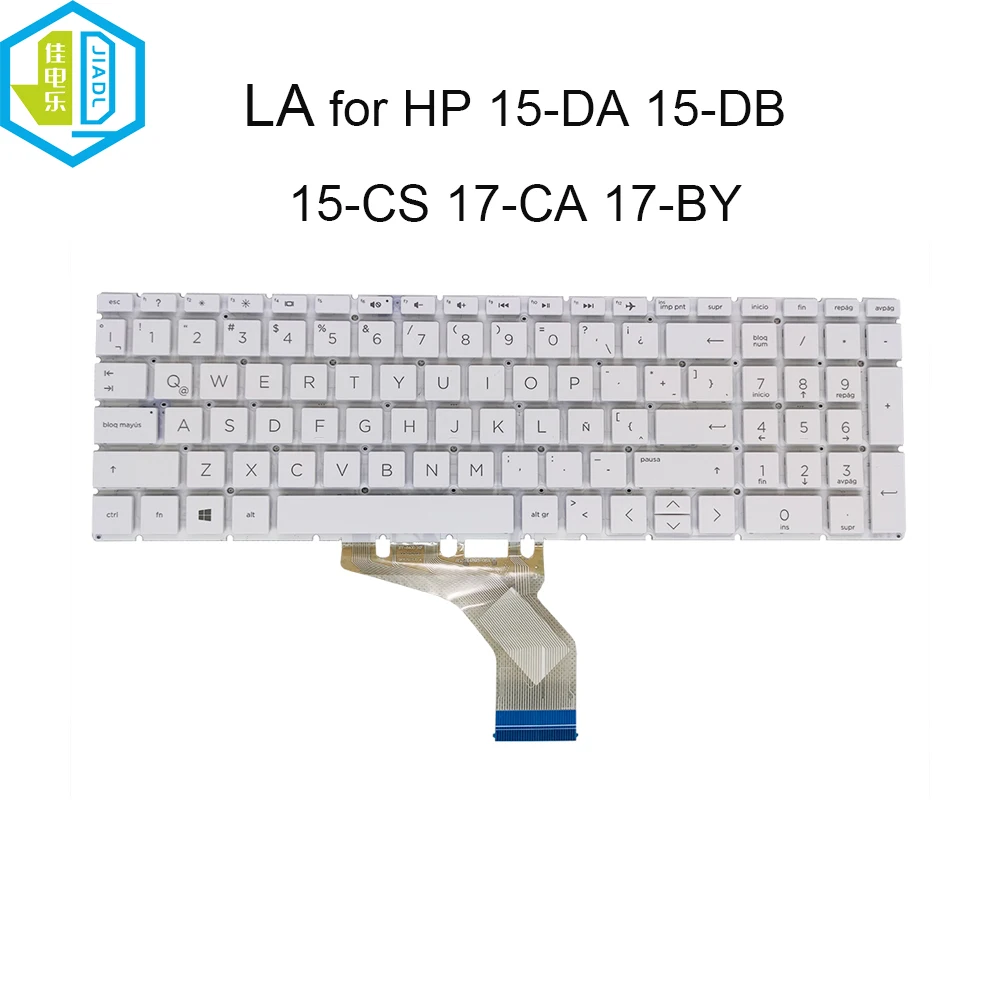 

Latin notebook Keyboard for HP 15-DA 15-DB 15-CW 15-CS 16-A 15-DF 15-CR 17-CA 17-BY SG-87690-X9A LA laptop replacement keyboards
