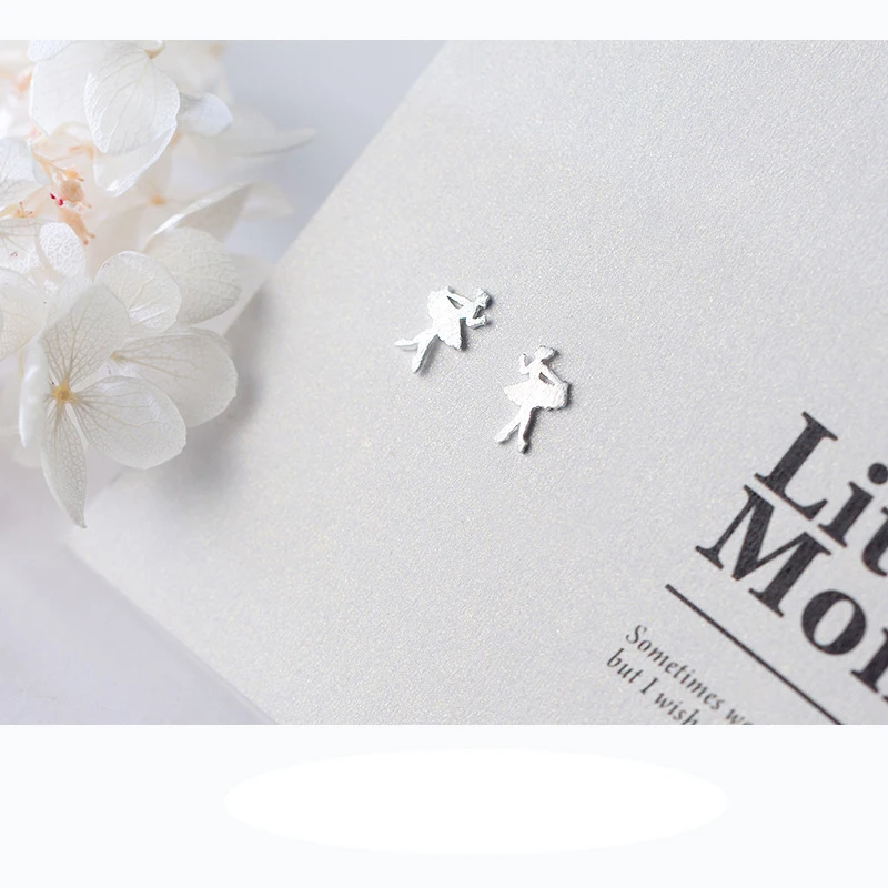 Trusta, 925 Твердые серьги из настоящего стерлингового серебра, симметричные серьги-гвоздики для девушек, для женщин, девушек, девушек, хорошее ювелирное изделие DS38