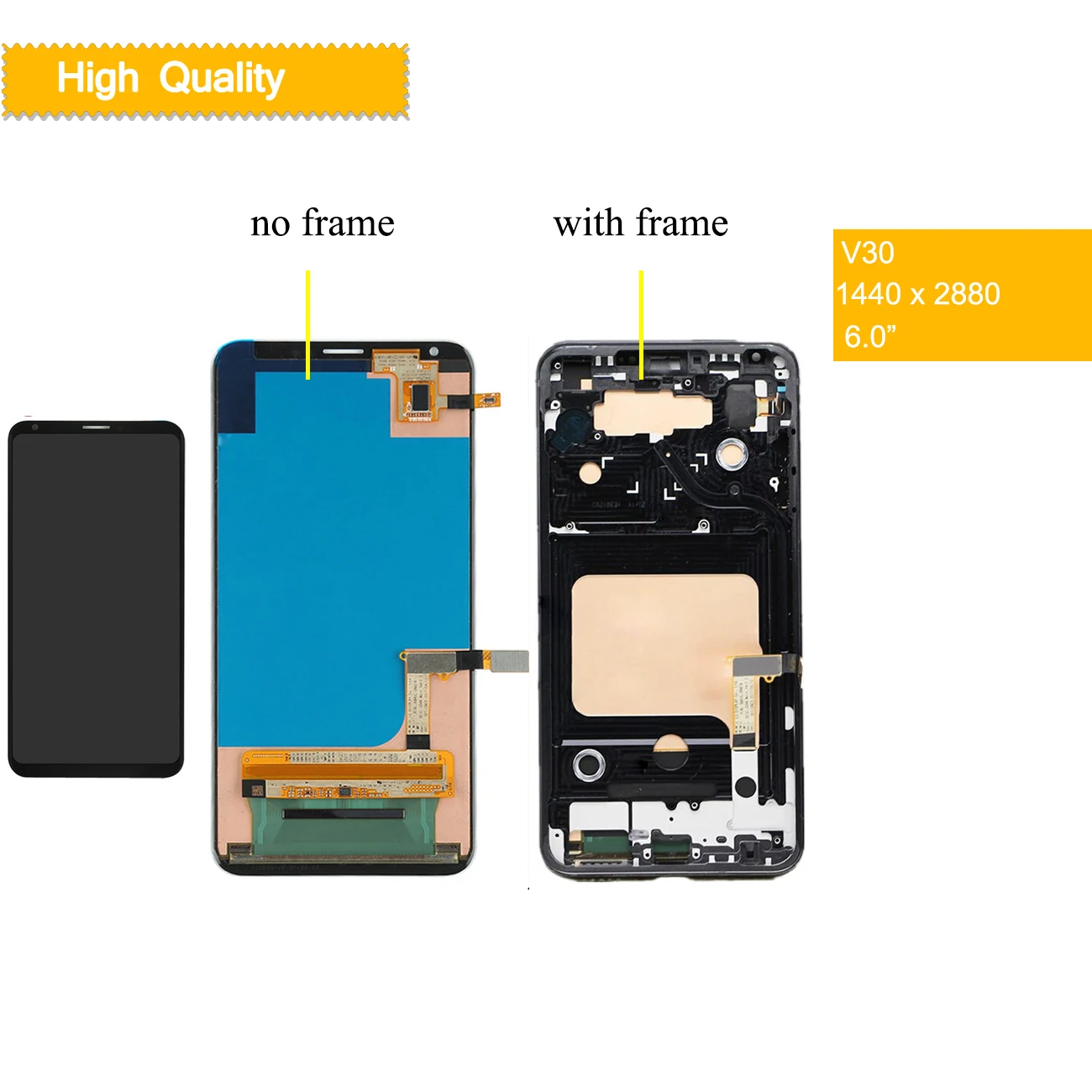 Для LG V30 lcd H930 H930DS H931 H932 H933 VS996 LS998U US998 ЖК-дисплей монитор Сенсорный экран дигитайзер с рамкой 6,0"