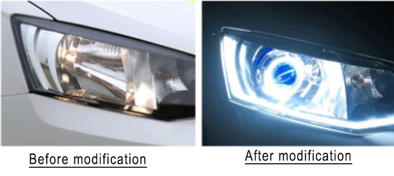 Автомобильный Стайлинг для skoda fabia фары- HID Ксеноновые фары чехол для Skoda Fabia Биксеноновые линзы ближнего света авто аксессуары