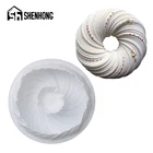 Форма для десертов SHENHONG, силиконовая форма для кексов, спиральный поднос для украшения шоколада