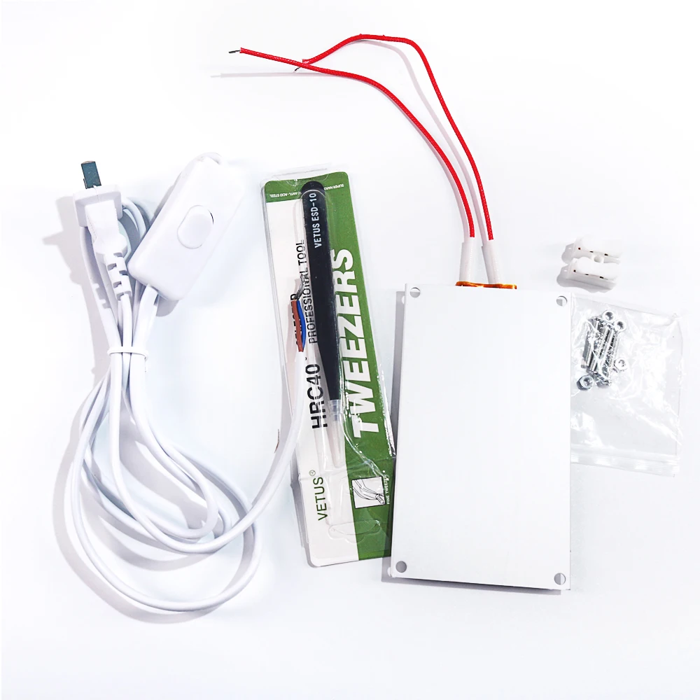 

400W Aluminum LED Remover PTC Heating Plate Soldering Chip Remove Weld BGA Solder Ball Station Split Plate