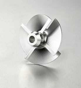 Четыре Лопасти CNC Алюминиевый Пропеллер для TFL 24 мм водяной струи для RC лодки