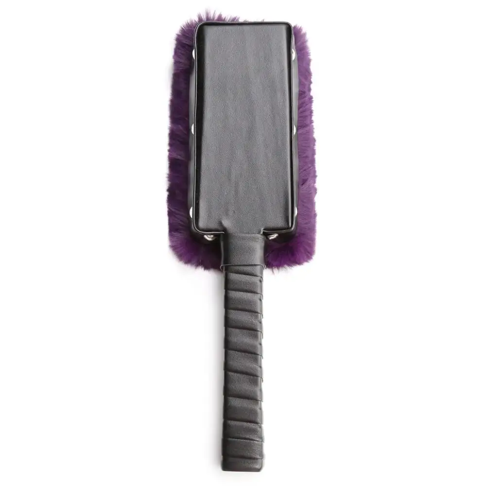 LoveFun Kink Croc эффект бутик длинные пушистые весла шпаньки пользовательские флоггеры