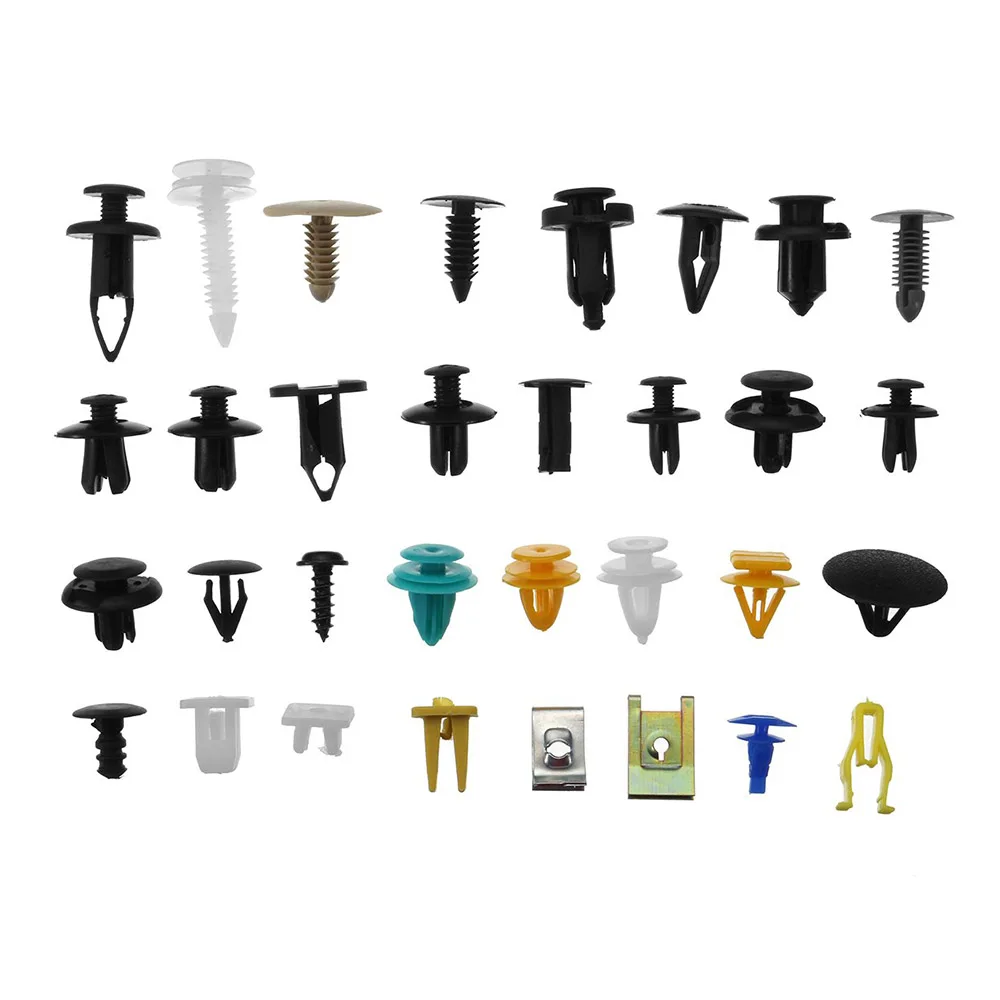 Универсальные 500 шт. смешанные автомобильные детали крепления зажим для