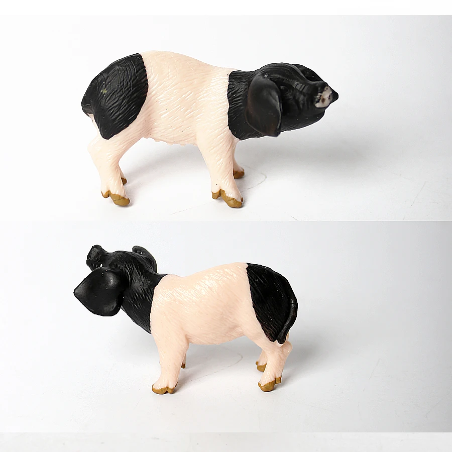 Модель свинья имитация дикого кабана ферма животное семейный набор фигурки