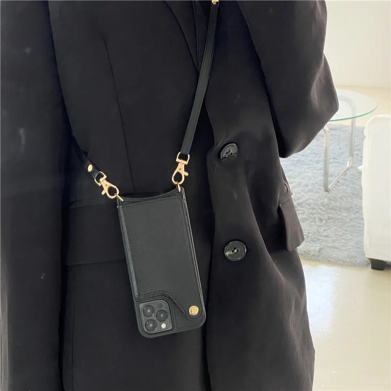 Сумка-мессенджер с зеркальной картой кожаный чехол для телефона iphone 12 11 13 pro max Xs