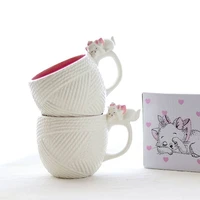 cat with wool handgrip ceramics mugs coffee mug milk tea office cups drinkware the best birthday gift with gift box for friends