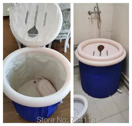 Надувная Ванна SAP утолщенная Складная для взрослых пластиковая спа надувная