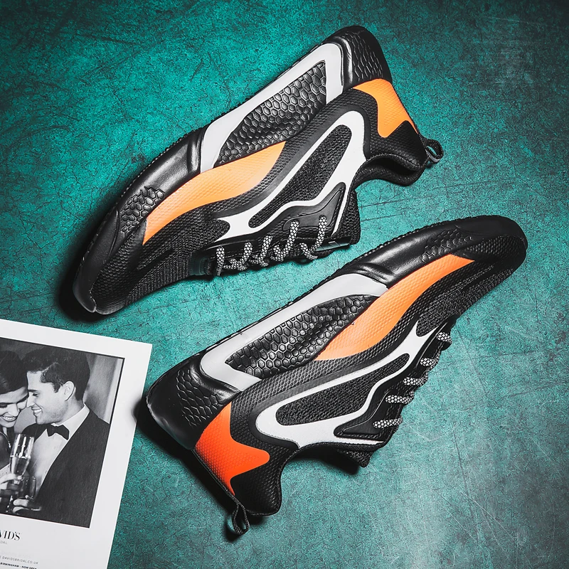 Мужские Нескользящие кроссовки для бега легкие дышащие износостойкие спорта и