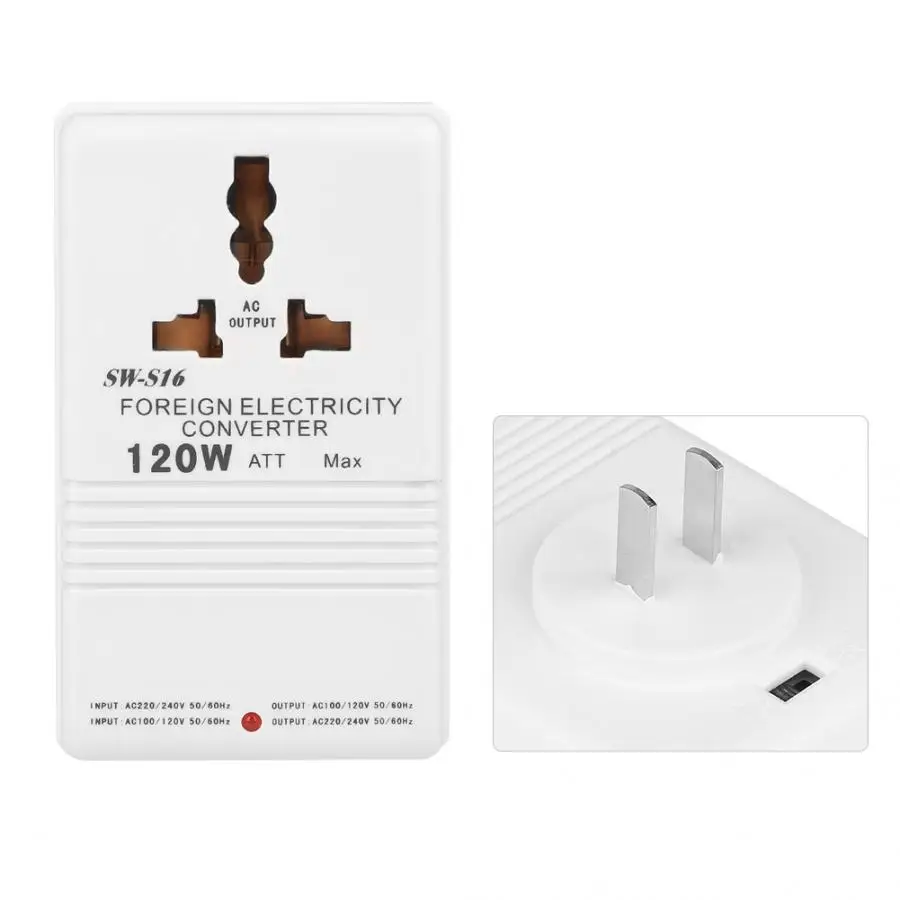 SW-S16 120W 110V-220V Step Up Down Voltage Converter Adapter With CN Plug | Обустройство дома