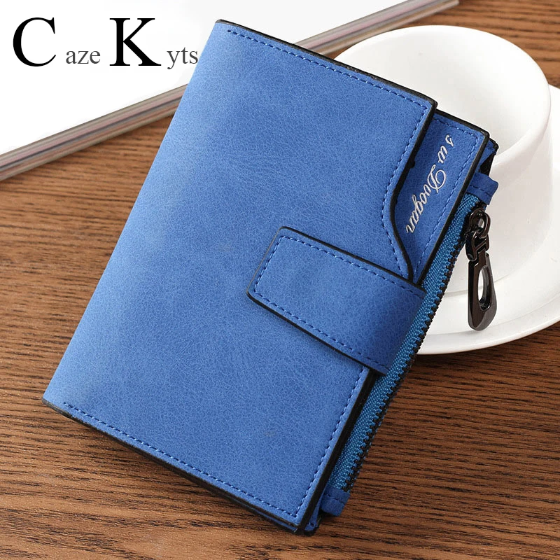 Новинка женский короткий кошелек Женский на молнии с пряжкой сумка для карт