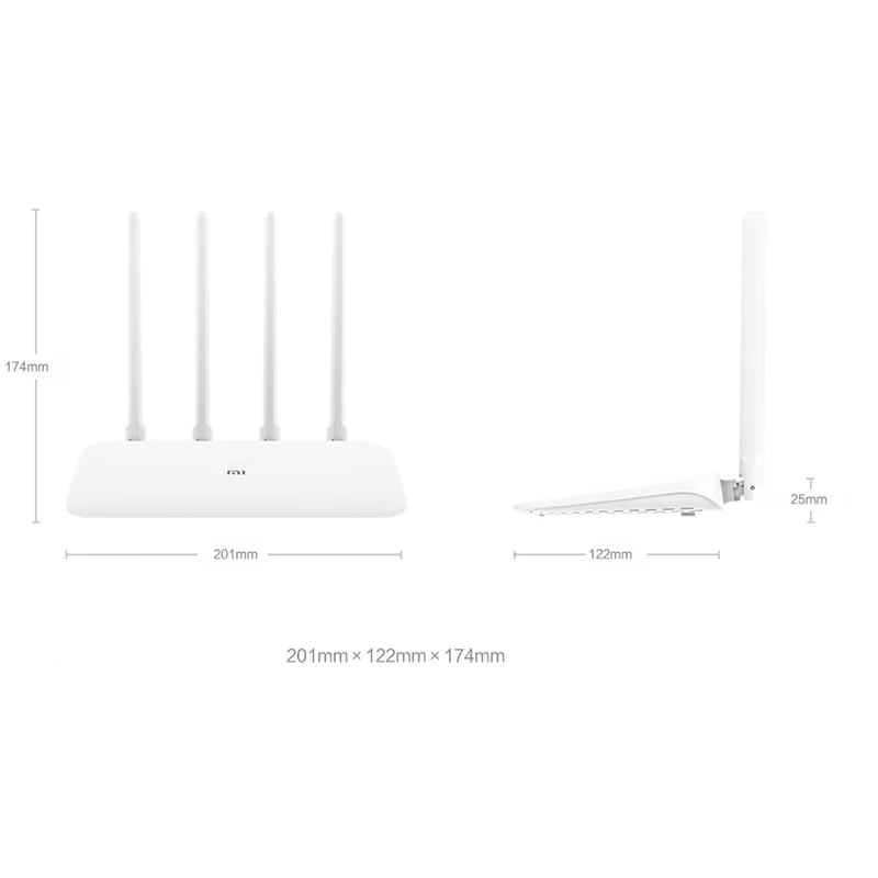 Новый Xiaomi 4A маршрутизатор Gigabit Edition 128Mb 2 4 ГГц Wi-Fi 5 Extender Dual Band 1167 Мбит/с XIAOMI
