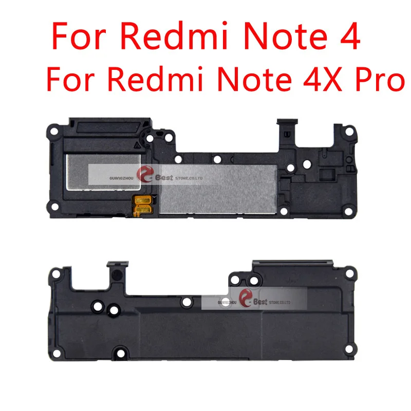 For Redmi Note 4 1 шт. громкоговоритель динамик для Xiaomi Redmi 4 4 Pro 4X Note 4 панель с полифоническим динамиком Запчасти для авто - Цвет: For Redmi Note 4