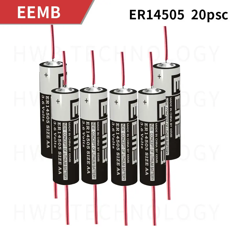 20X EEMB ER14505 AA 3,6 В 2400 мАч литиевая батарея ER14505 ленточная сварочная игла