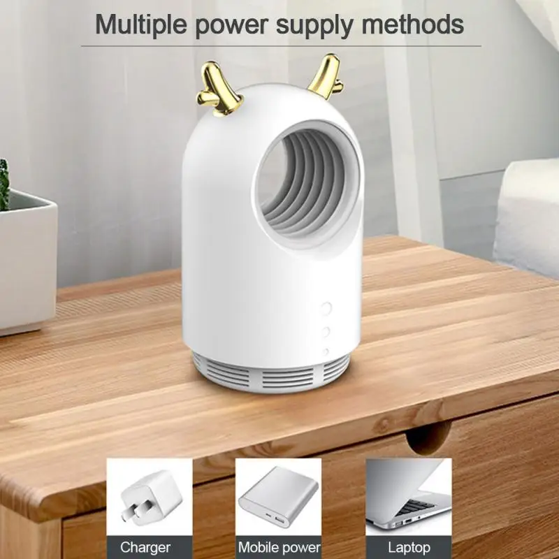 Лампа убийца комаров ночник светильник USB насекомые Zapper москитная ловушка