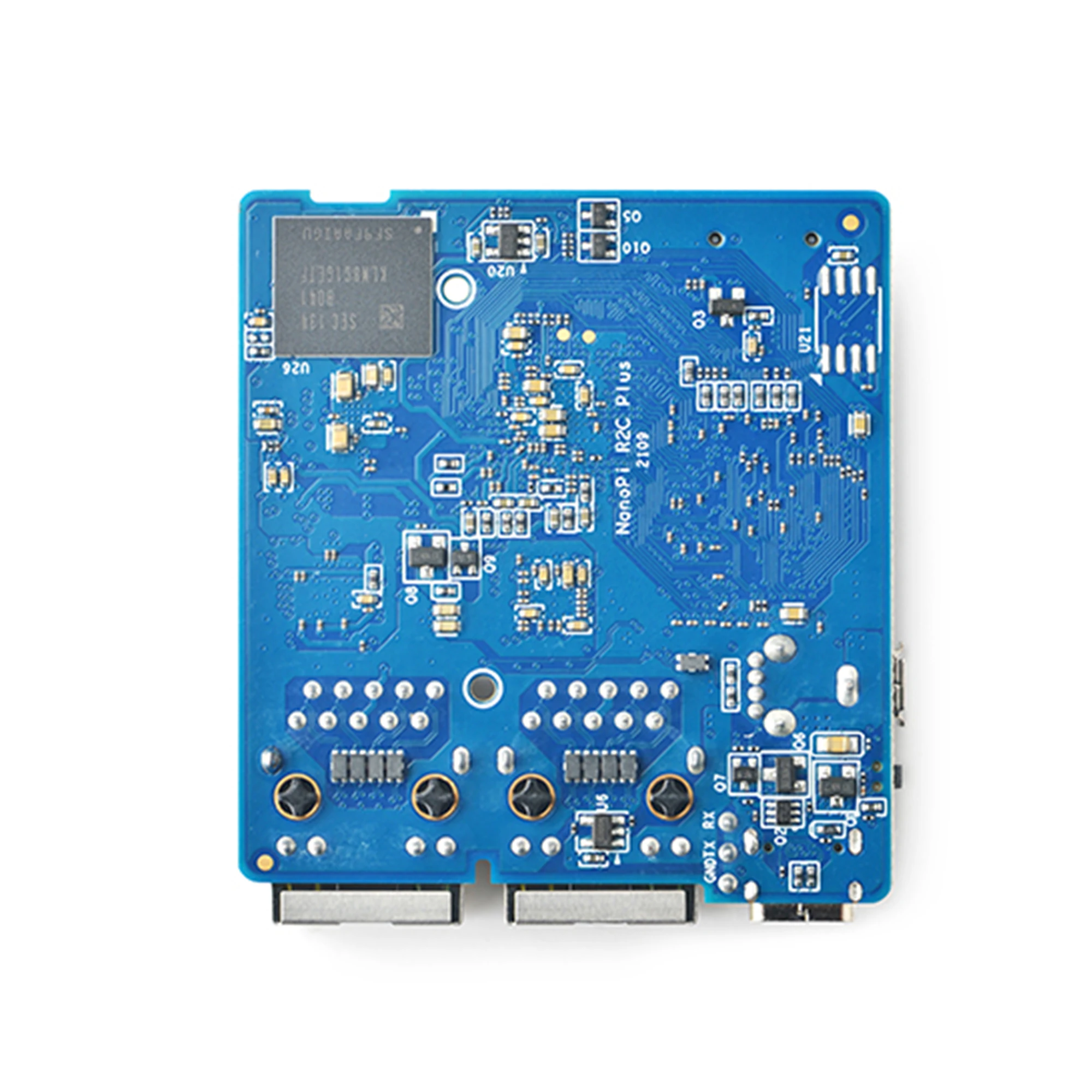 Мини-роутер NanoPi R2C Plus Rockchip RK3328 1 ГБ DDR4 ОЗУ двойной гигабитный Ethernet-порт | Компьютеры