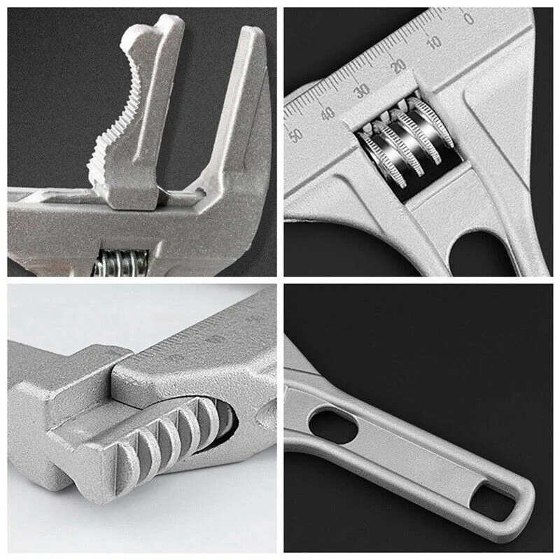 

Adjustable Wrench Bathroom Spanner Wide 6-68mm Aluminum Alloy Hand