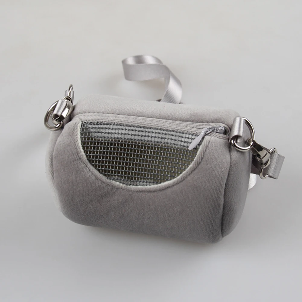 Портативная сумка для переноски маленьких домашних животных хомяков зимняя