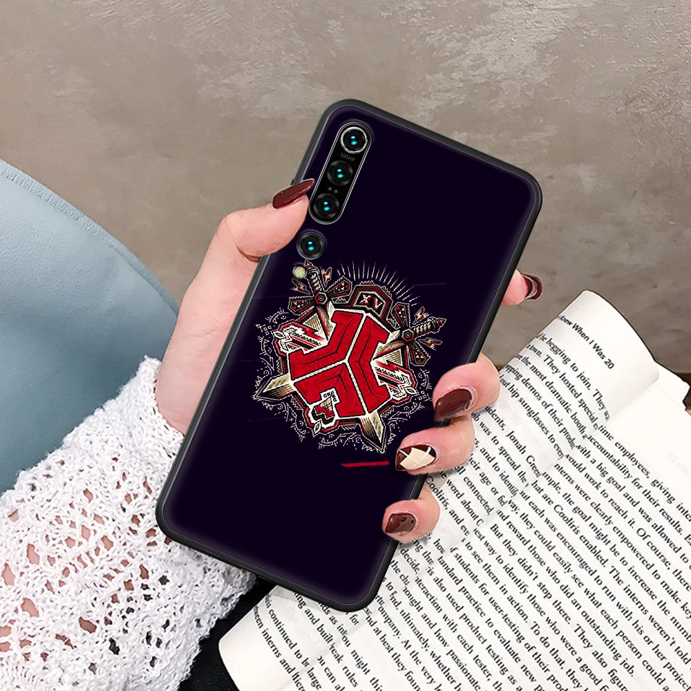 

Defqon 1 Silicone Mattle music Phone Case For Xiaomi Mi Note 10 A3 9 MAX 3 A2 8 9 Lite Pro Ultra black Cell Tpu Hoesjes Luxury