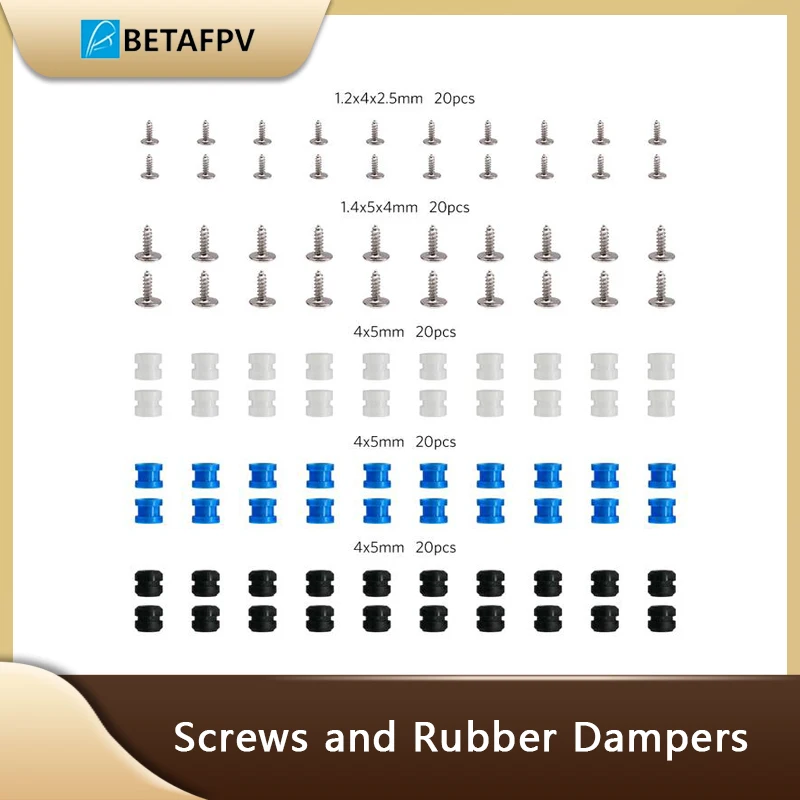 Винты BETAFPV и резиновые амортизаторы | Игрушки хобби