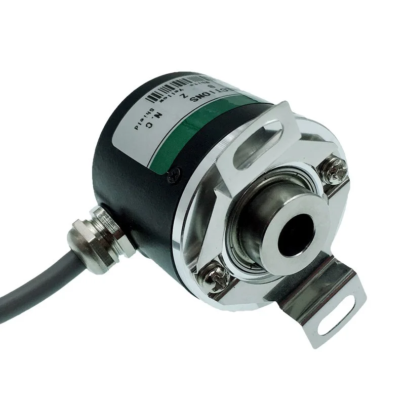 

Фотоэлектрический Поворотный энкодер с полым валом ZKP3808 1000 импульс 1000 линия ABZ трехфазный 5-24 В