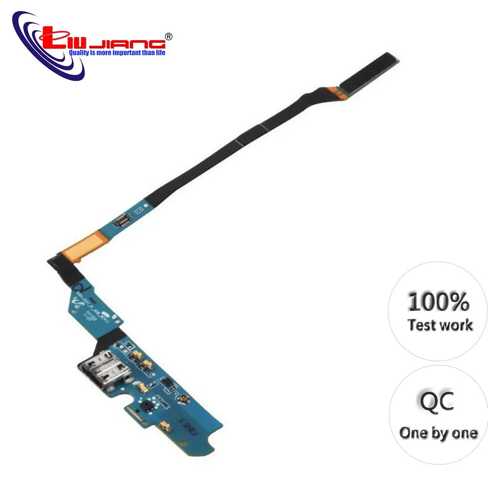 Зарядный порт гибкий кабель USB док-разъем для samsung S4 I9500 I9505 I337 I545 M919 R970 запасные части для ремонта