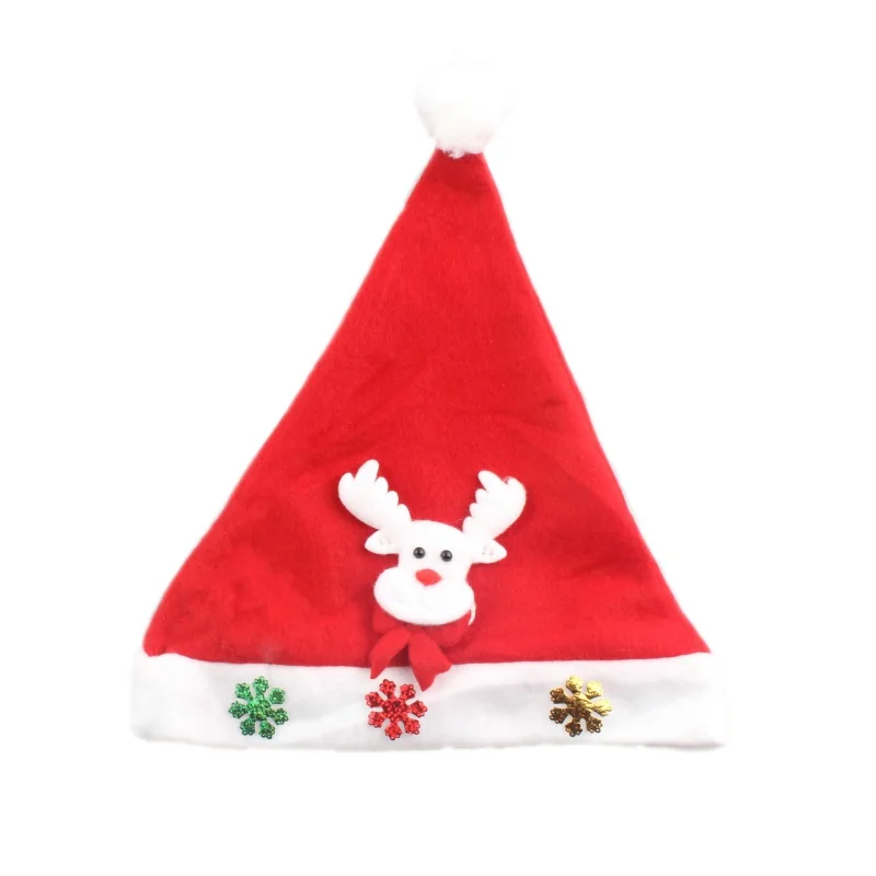 Newborn Baby Christmas Hats Boys Girls New Winter Hat Infant Toddler Snow Man Santa Claus Moose Decoration | Детская одежда и