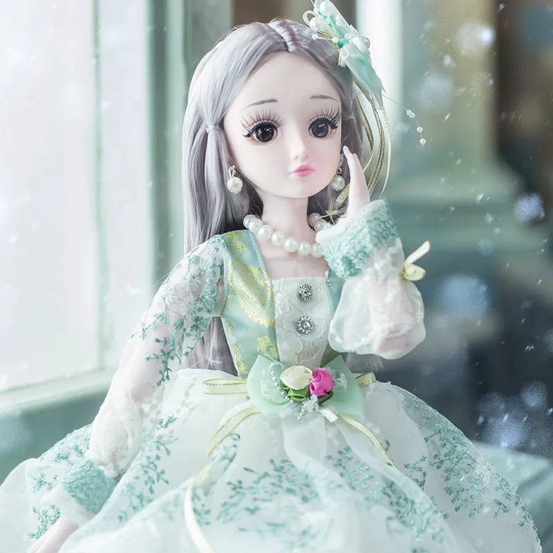 Новинка 60 см BJD кукла с принцессой платье одежда ювелирные изделия аксессуары 1/3