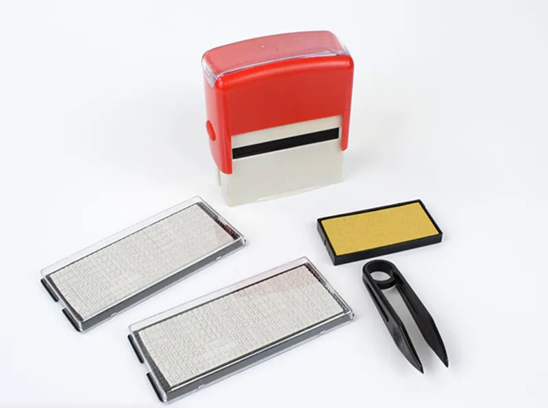 Ink back alphanumeric combination adjustment card slot comes with printed ink spelling bucket printing manual DIY | Дом и сад