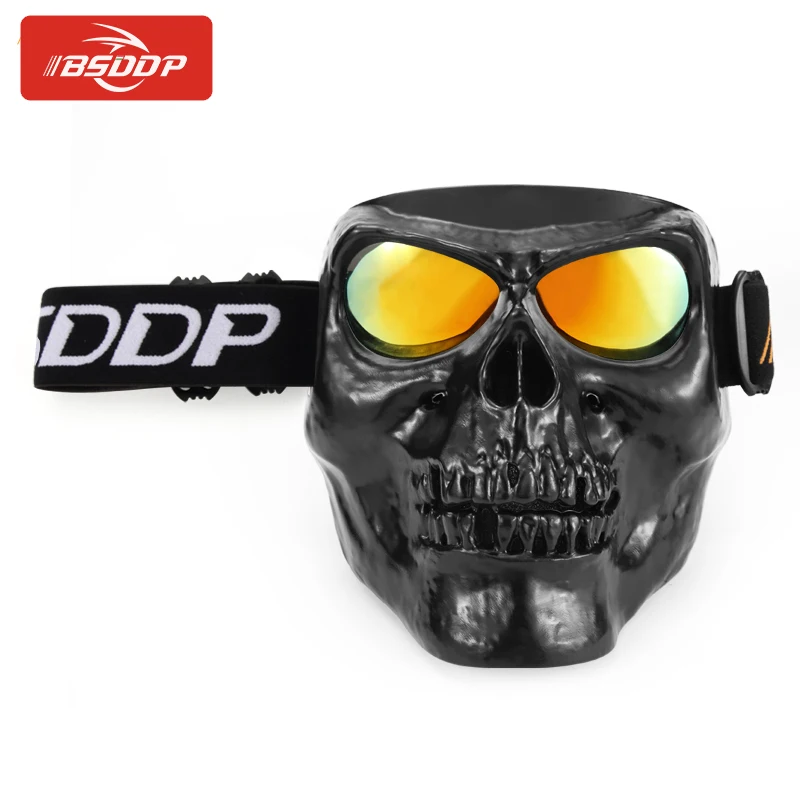 Маска для лица Skull Multi Intball CS маска лыж велосипеда мотоцикла уличная спортивная Honda