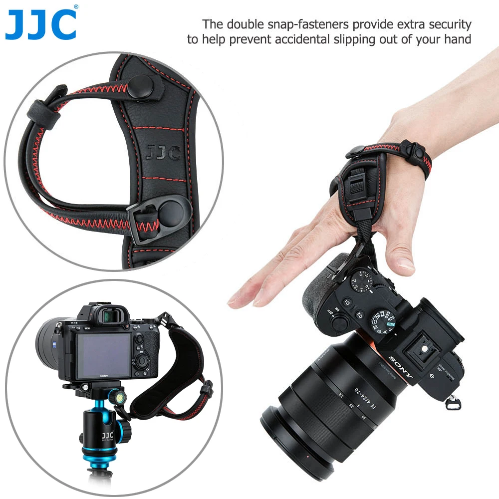 Ремешок JJC для камеры регулируемый быстросъемный держатель камер Canon Nikon Sony Fujifilm