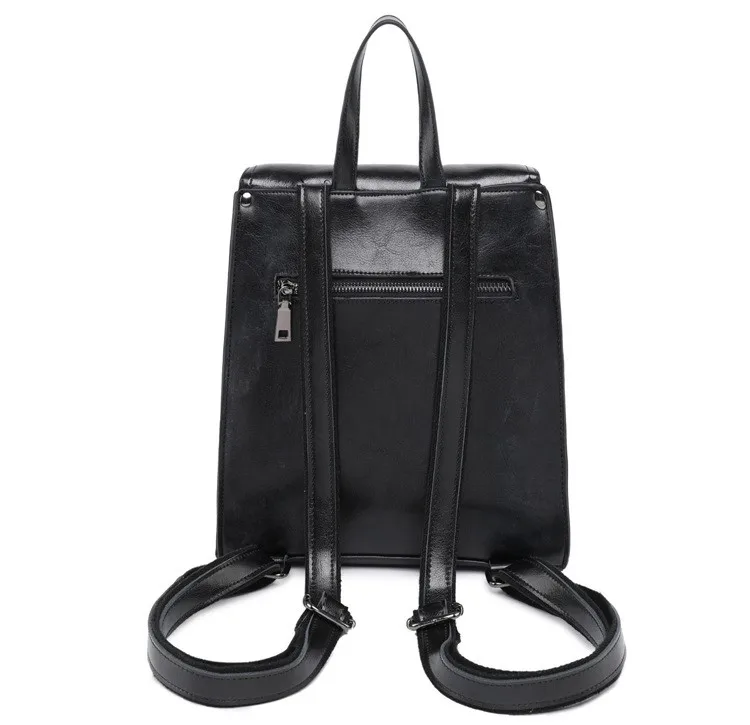 Рюкзак европейский и американский модный современный кожаный рюкзак mochila