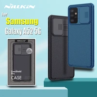 nillkin case for samsung a52 5g cases slide camera protect privacy lens protection shockproof cover for galaxy a52 funda coque