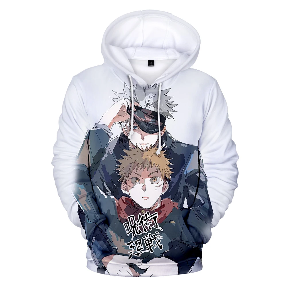 

Anime Hoodies Jujutsu Kaisen 3D Print Sweatshirt Men Women Fashion Oversized Hoodie Boys/girls Jujutsu Kaisen Clothes