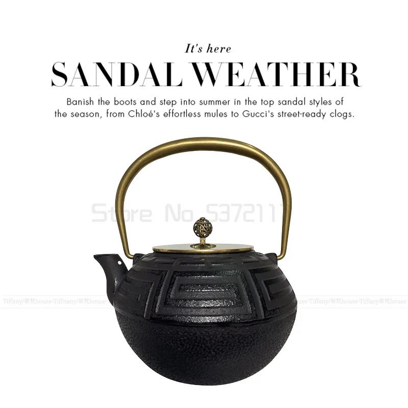 

Japanese Cast Iron Teapot Set Tea Pot Tetsubin Kettle Drinkware Kung Fu Infusers Metal Net Filter Cooking Tools