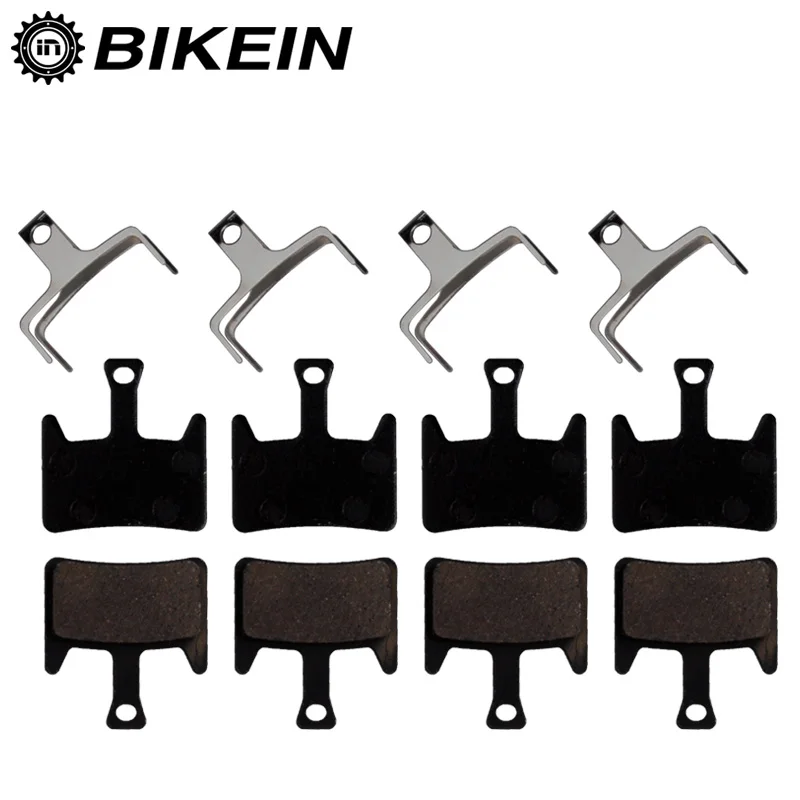 Велосипедные тормозные колодки BIKEIN 4 пары цвет черный смола для Hayes Prime Pro/ Expert/ Comp -