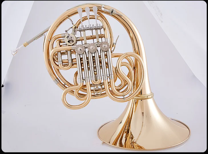 Новинка красивый музыкальный инструмент Bach 4 клавиши Bb/F двойная французская